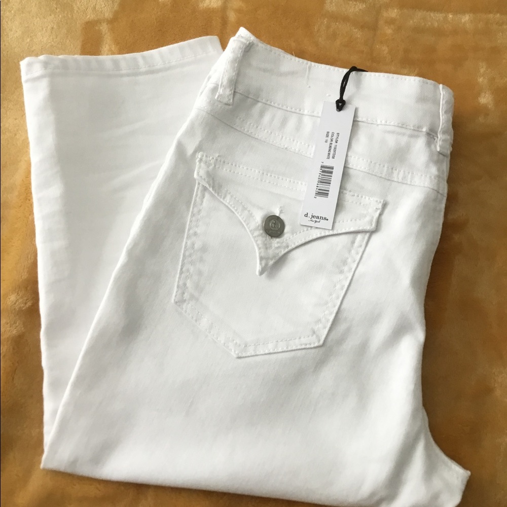 New women white jeans